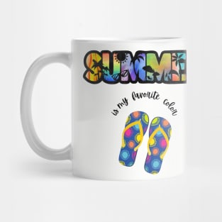 Summer is my favorite color Mug